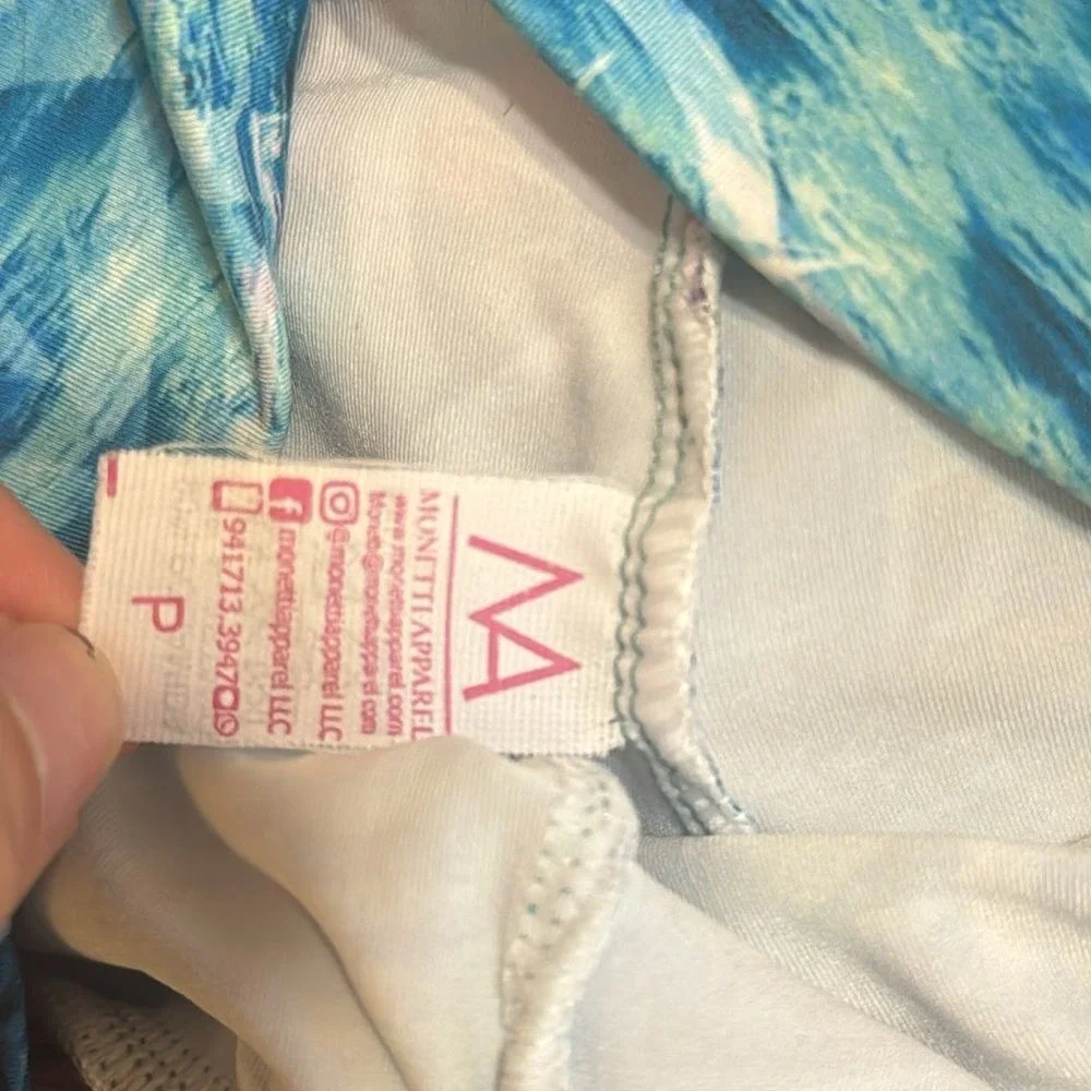 Rejane Monetti Women's Sailboat Compass Print Skort XS